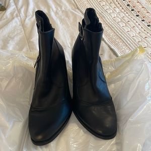 Harley Davidson black leather boots size 8 1/2